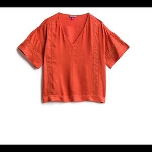 Vince Camuto - Almalia lace detail top